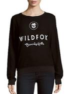 Wildfox Logo Emblazoned Sweater