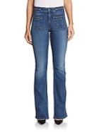 7 For All Mankind Braided Flared Jeans
