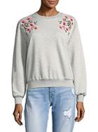 For The Republic Floral Sweatshirt