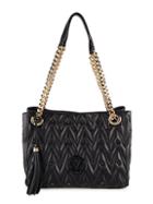 Valentino By Mario Valentino Luisad Quilted Leather Shoulder Bag