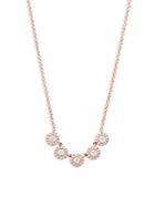 Diana M Jewels Diamond And 14k Rose Gold Frontal Necklace
