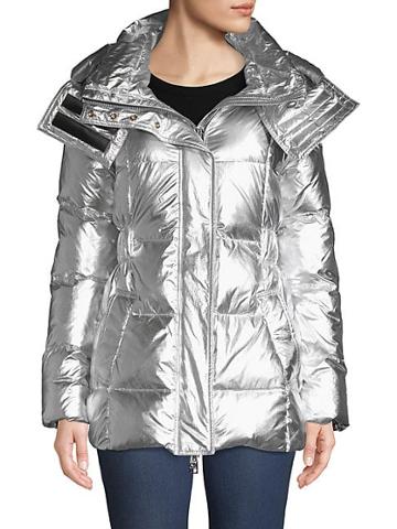 Nb Nicole Benisti Quilted Down Puffer Coat