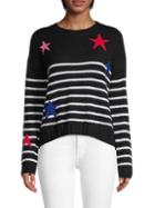 Rails Perci Striped Star Instarsia Sweater
