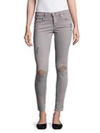 Ag Adriano Goldschmied Super Skinny Distressed Ankle Leggings