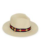 Vince Camuto Bee Preppy Panama Hat