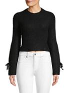 Lost + Wander Ribbed Cropped Sweater