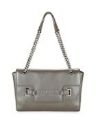 Love Moschino Textured Leather Shoulder Bag