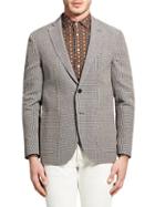 Etro Deconstructed Cotton & Linen Jacket