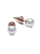 Majorica 8mm White Pearl Spiked Stud Earrings