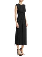 Theory Knot-front Jersey Dress