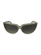 Linda Farrow 53mm Cat Eye Sunglasses