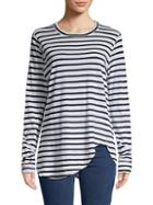 Bassike Striped Cotton Tee