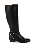 Frye Carson Harness Leather Knee-high Boots