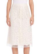 Peserico Lace A-line Skirt