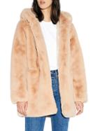 Apparis Marie Faux Fur Mid-length Coat
