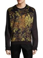 Versace Jeans Long-sleeve Graphic Sweater