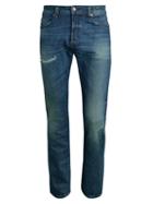 Diesel Buster Regular Slim-tapered Distressed Jeans