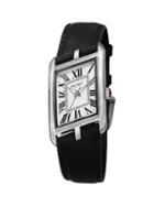 Bruno Magli Sofia 1421 Stainless Steel & Leather-strap Watch