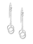 Saks Fifth Avenue Sterling Silver Twisted Ring-drop Earrings