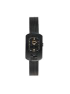 Fendi Diamond & Stainless Steel Mesh Bracelet Watch