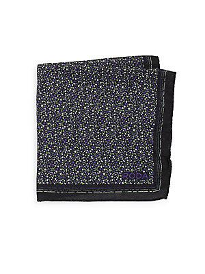 Roda Small Floral Pocket Sq