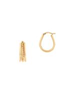Saks Fifth Avenue Made In Italy 14k Yellow Gold Twist Hoop Earrings