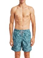 Saks Fifth Avenue Collection Paisley Swim Trunks