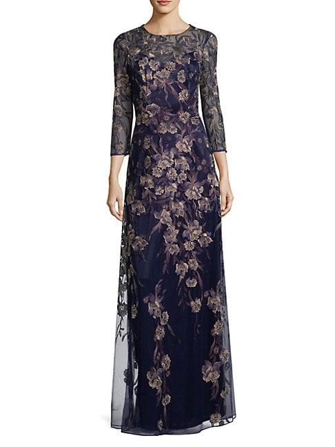 Theia Floral Gown