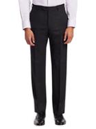 Armani Collezioni Neat Flat-front Suit Pants