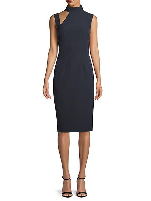 Alexia Admor Cut-out Mockneck Sheath Dress