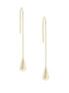 Rivka Friedman 18k Gold Clad Drop Earrings