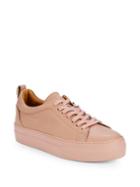 Buscemi Logo Leather Low-top Sneakers