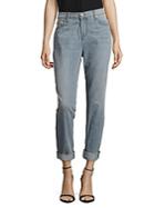 J Brand Aiden Slouchy Folded-cuff Jeans