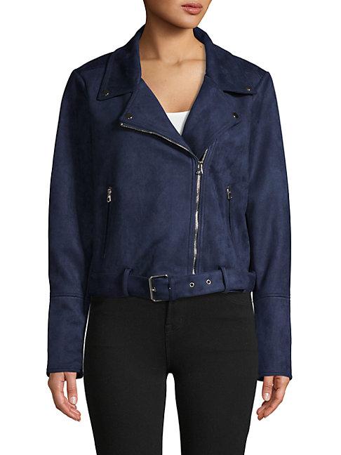 Laundry By Shelli Segal Full-zip Belted Jacket