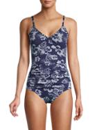 Tommy Bahama Floral-print One-piece Swimsuit