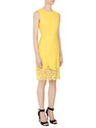 Givenchy Lace-hem Wool Sheath Dress