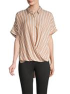 Bcbgeneration Striped Dolman-sleeve Shirt
