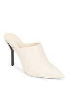 3.1 Phillip Lim Leather Point-toe Mules