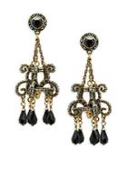 Heidi Daus Crystal Chandelier Earrings