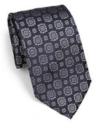 Armani Collezioni Medallion Silk Tie