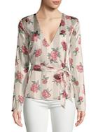 Lovers + Friends Northwest Floral Top