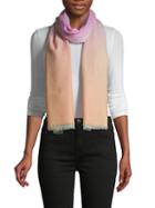 Saachi Ombr&eacute; Wool & Cashmere-blend Scarf