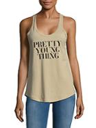 Chrldr Pretty Young Thing Cotton Tank Top