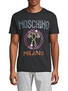 Moschino Embroidered Cotton Tee
