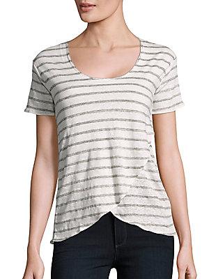 Chaser Linen Jersey Top