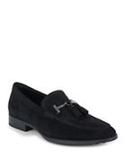 Tod's Tasseled Suede Loafers
