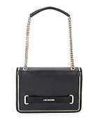 Love Moschino Chain-trimmed Strap Shoulder Bag