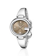 Guccissima Stainless Steel Bangle Bracelet Watch