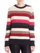 Iro Jeans Solal Striped Rib-knit Sweater