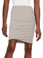 James Perse Ruched Pencil Skirt